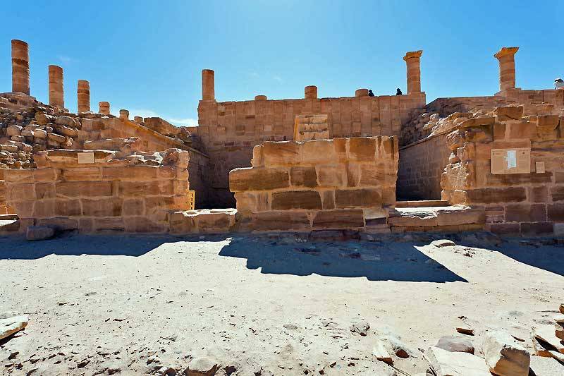 Great Temple in Petra, Jordan 9210960