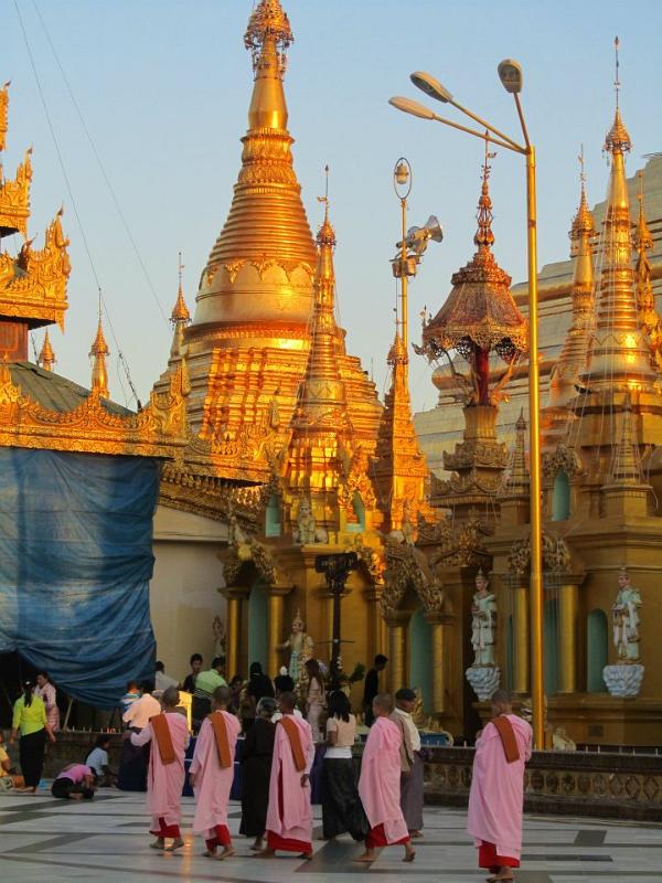 monks-shwedagon-pagoda-yangon-myanmar