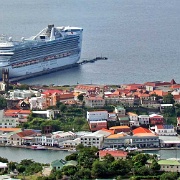 Caribbean Princess from Fort Frederick, St George's 09.jpg
