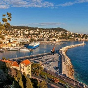Port Lympia from Colline du Chateau, Nice, France 12970091.jpg