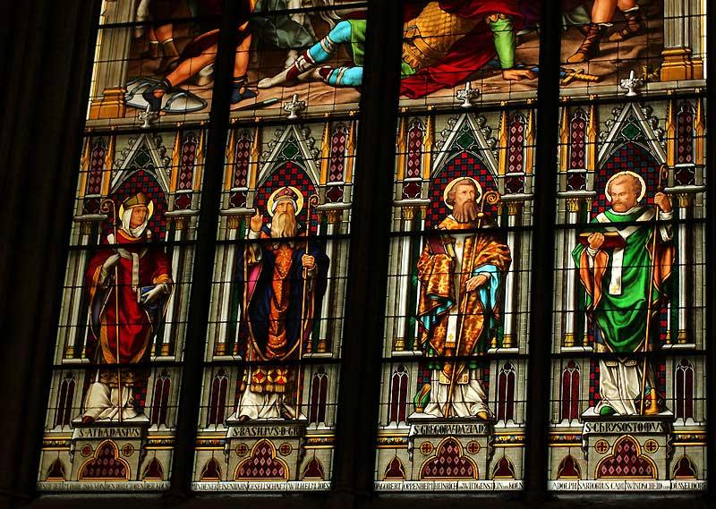Stained glass at the Cologne Cathedral 4728812
