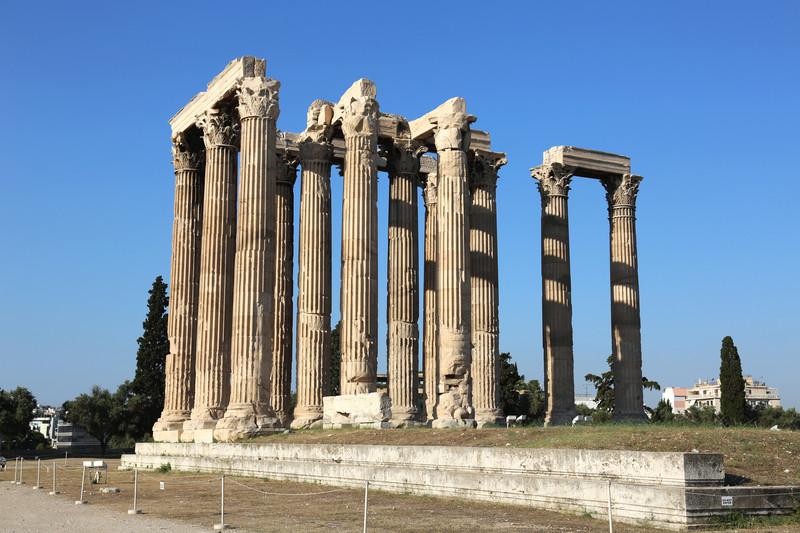 Temple of Olympian Zeus in Athens 9898960