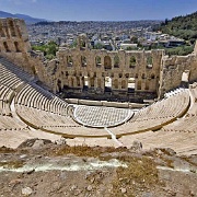 Herodus Atticus Theater beside the Parthenon 3699424.jpg