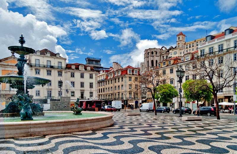 Rossio Square, Baixa district, Lisbon 12243475