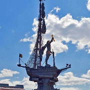 Peter the Great monument, Moscow 113.jpg