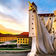 Sculptures at Bratislava Castle.jpg