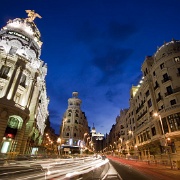 Gran Via, the main shopping street in Madrid 7300146.jpg