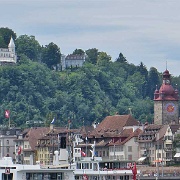 Chateau Gutsch above City Hall, Lucerne.jpg