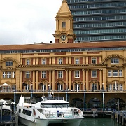 Old ferry terminal in Auckland harbor 0715291.jpg