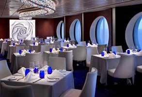 Blu, restaurant for Aqua Class only 200