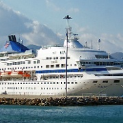 MV Cristal in the Aegean
