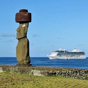 Moia on Easter Island with Oceania Marina.jpg