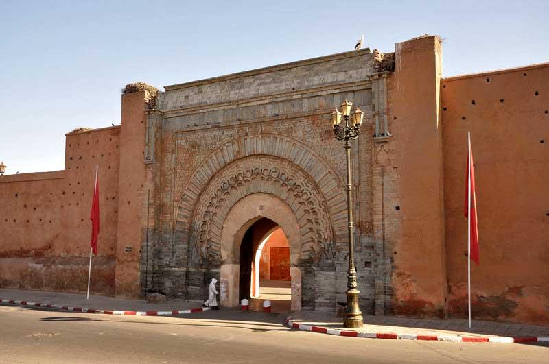 Bab Agnaou gate, Marrakech, Morocco