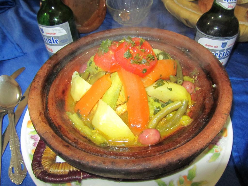 Chicken tajine, Morocco 209