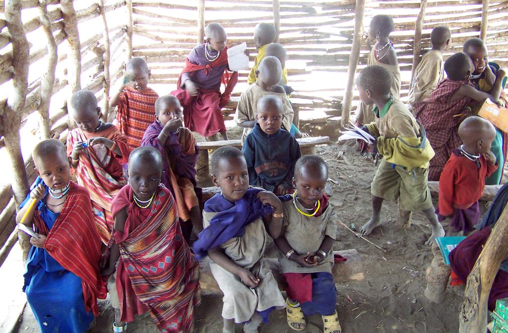 Maasai kindergarten Ngorongoro 440