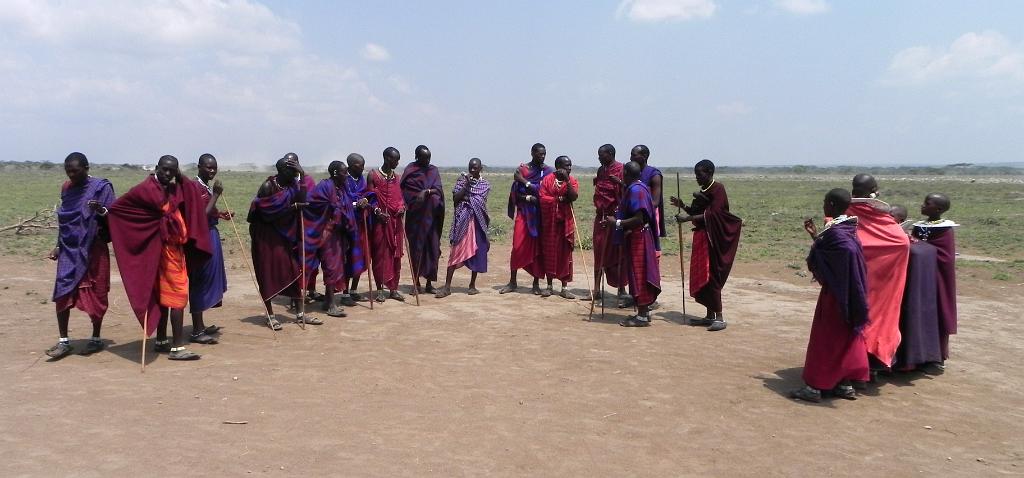 Maasai warriors Ngorongoro 190
