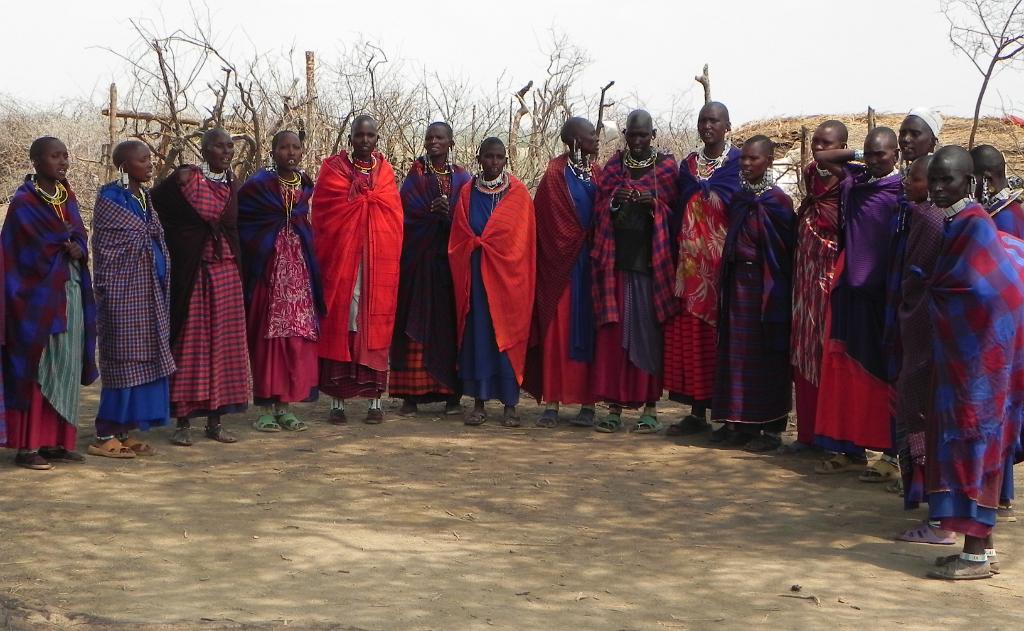 Maasai warriors Ngorongoro 230