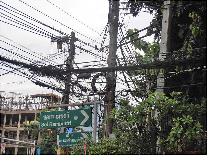 Electrical wiring, Bangkok 05