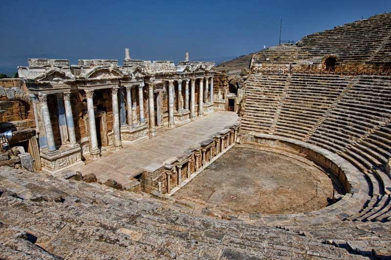 Hierapolis amphitheater, Pamukkale, Turkey 2