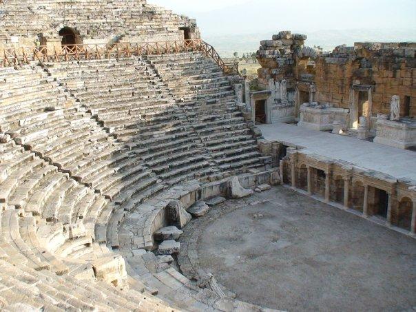 Hierapolis amphitheater, Pamukkale, Turkey 51