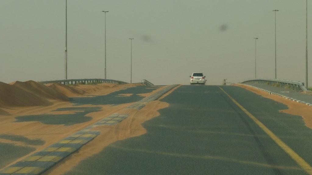 desert-safari-sand-on-road