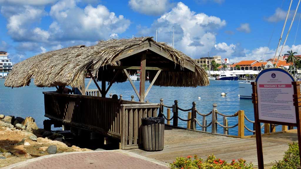 Dock to Marriott Renaissance's private island, Oranjestad 7098