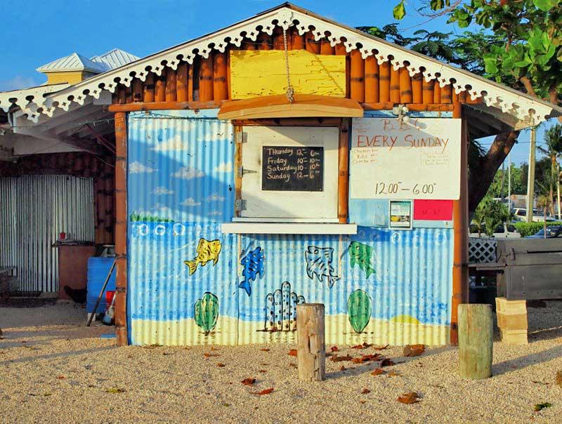 Food stand in West Bay, Grand Cayman 8936760