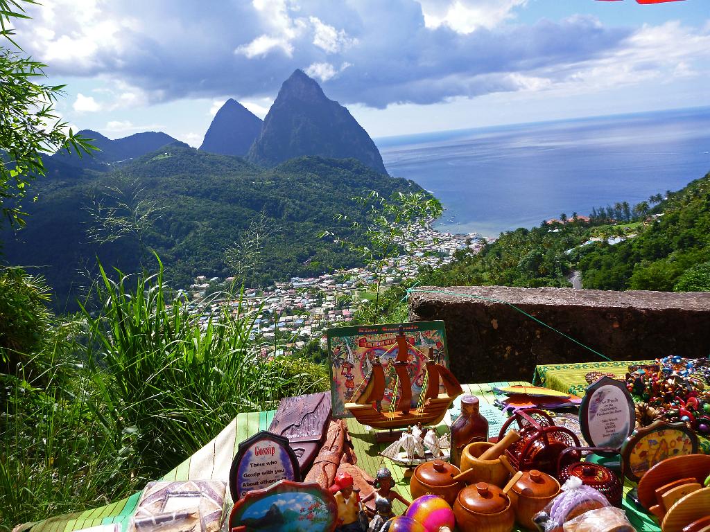 Pitons and Soufriere, St Lucia 22