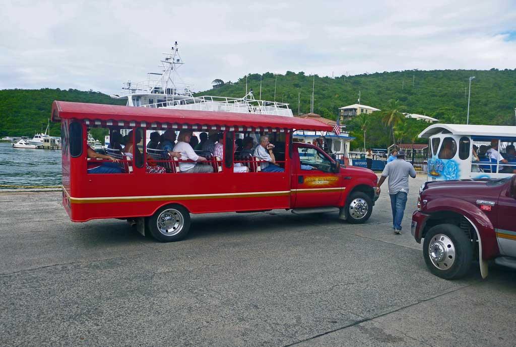 Tourist transportation on St John 10