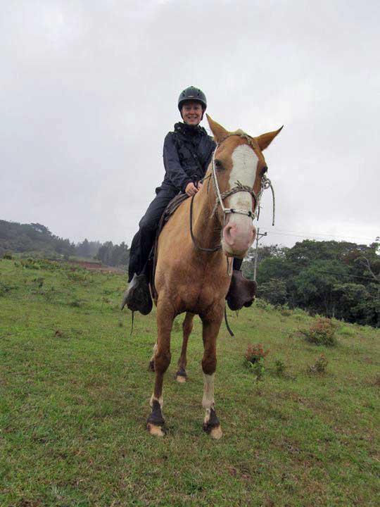 Tracie, Monteverde horseback riding 119