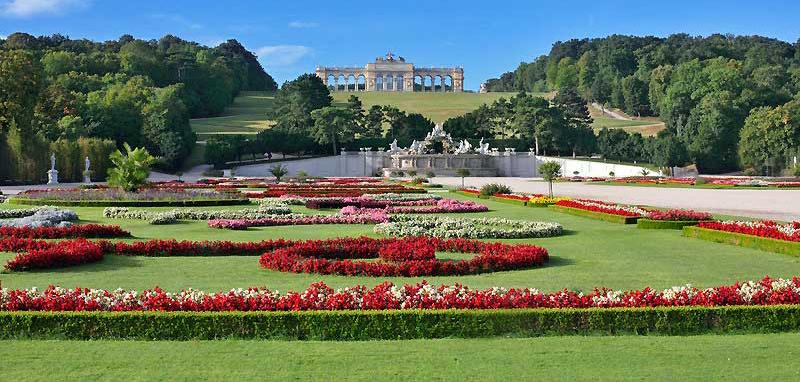 Gloriette in the Schonbrunn Palace Garden 7244455
