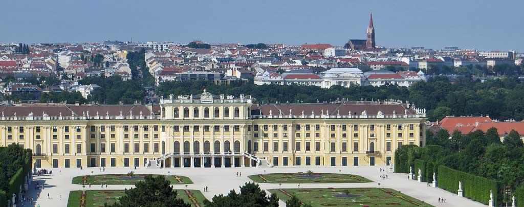 Schonbrunn Palace and St Stephen's