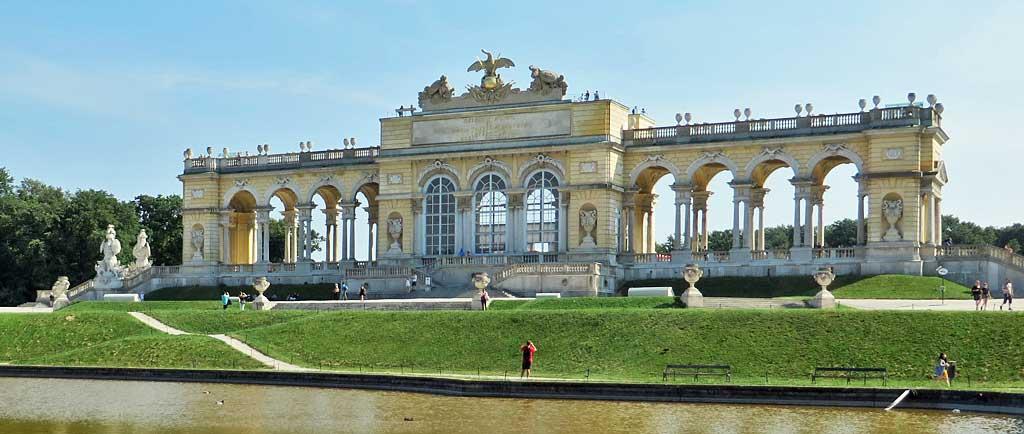The Gloriette in the Schonbrunn Palace