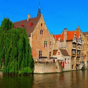 Canal, Belfry, Bruges 9740175.jpg