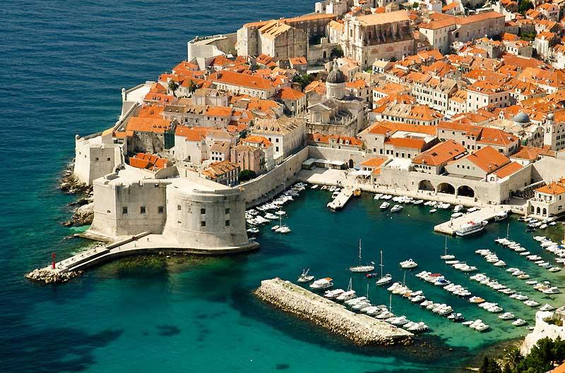 Old Town Dubrovnik with St. John's Fortress 10075490