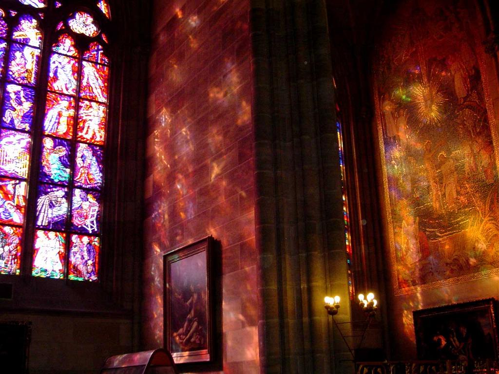 Stained glass, St. Vitus Cathedral, Prague 1169