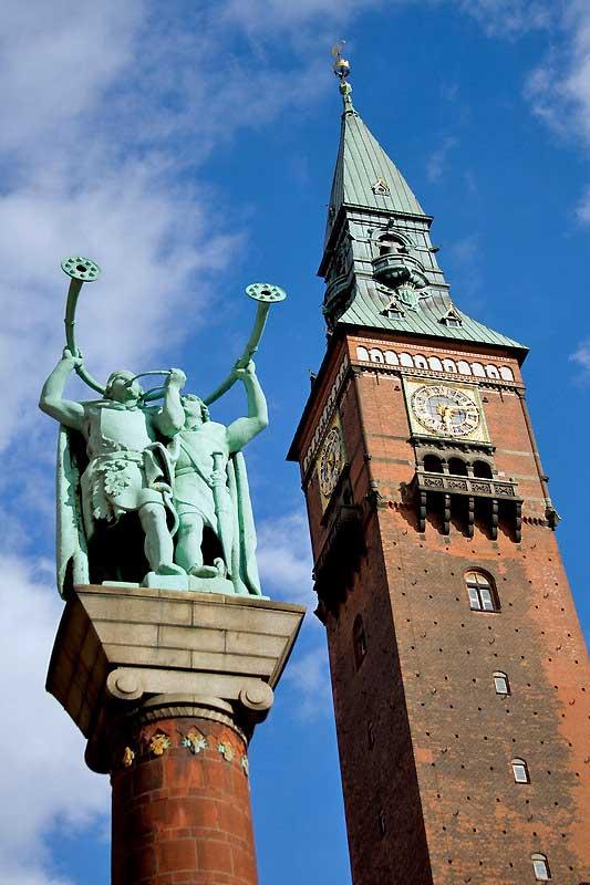 Lure Blowers, City Hall tower, Copenhagen 5642663