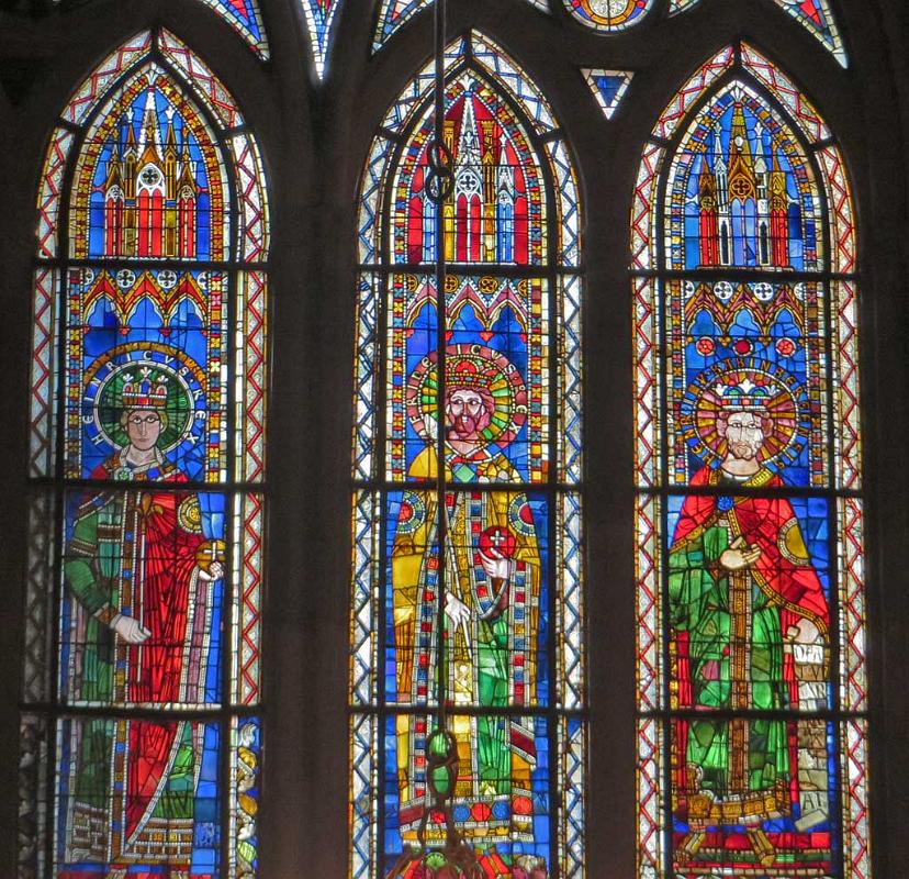 Notre Dame Cathedral stained glass,  Strasbourg