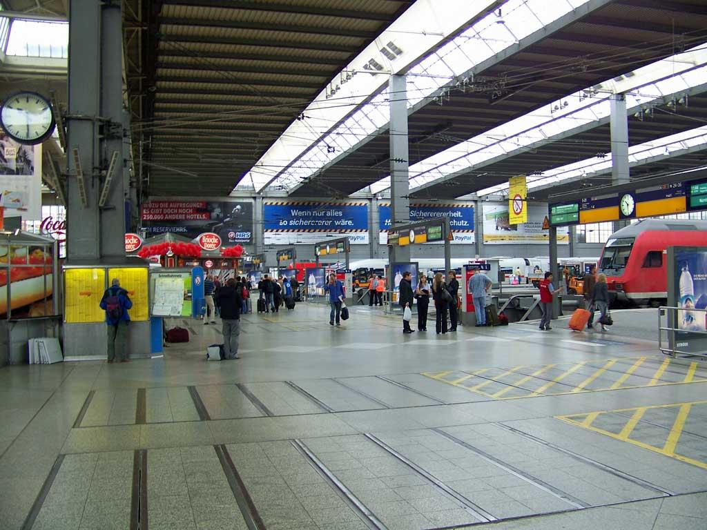 Munich Train Station 0465