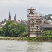 Der Binger Mauseturm under repair 2015.jpg