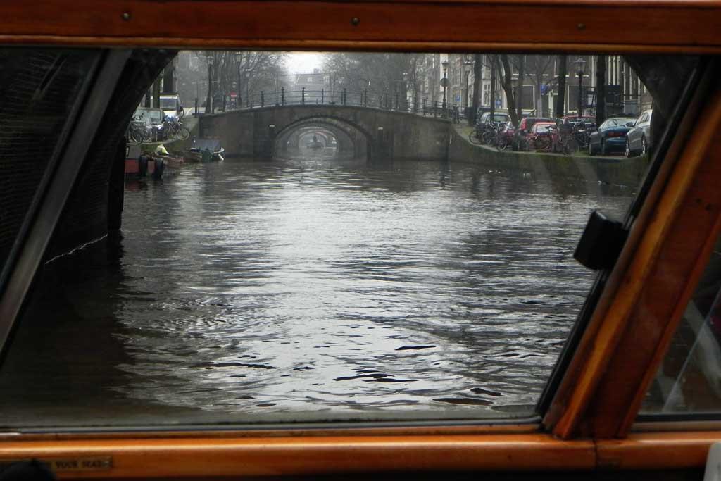 Seven Bridges view, Amsterdam