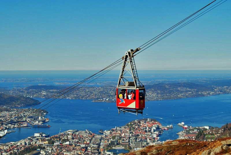 Gondola to Mount Ulriken, Bergen 9515801