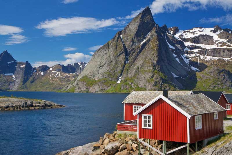 Rorbu, Lofoten Islands, Norway 10313829