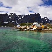 Traditional fishing village Sakrisoy, Lofoten Islands 10677903.jpg