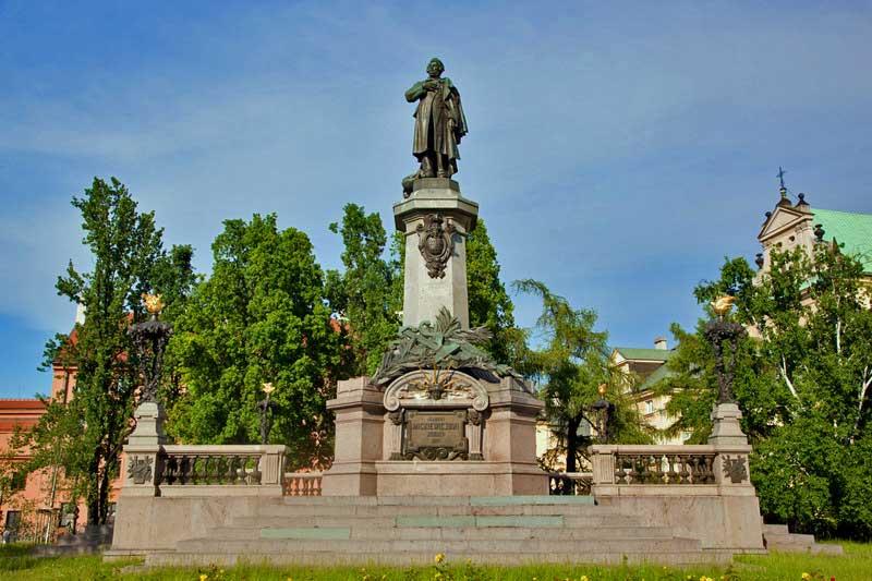 Adam Mickiewicz Monument in Warsaw 14787211