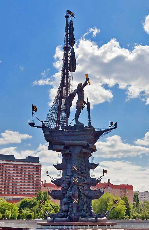 Peter the Great monument, Moscow 113
