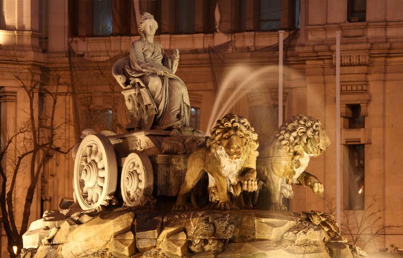 Cibeles Fountain in Plaza de Cibeles, Madrid 5697720