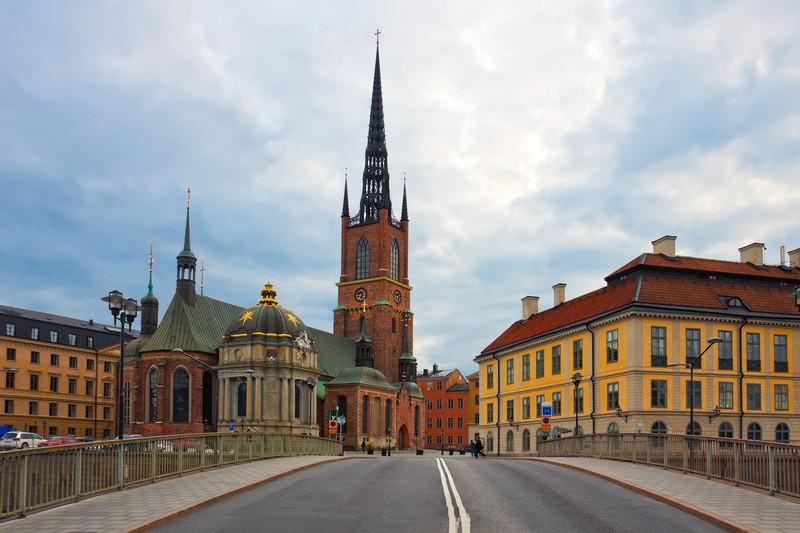 Old Town and Riddarholmen Church, Stockholm 3495255