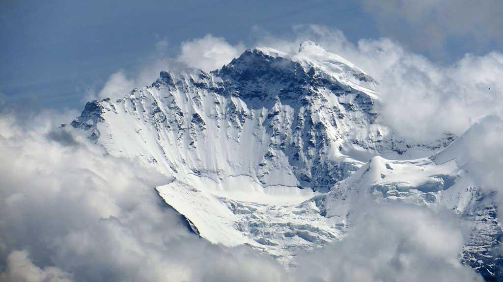 The Jungfrau from Harder Kulm