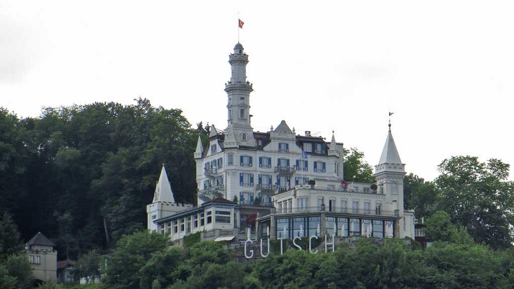 Chateau Gutsch hotel and restaurant, Lucerne